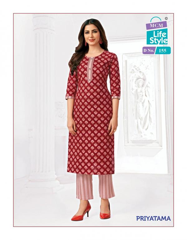 MCM Priyatma Vol-2 Cotton Exclusive Designer Kurti with Pant Collection